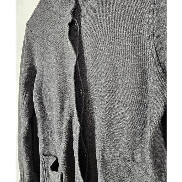 JAMES PERSE WOMEN'S STANDARD STYLE WVV2752 GRAY SWEATER JACKET SIZE 3 - Picture 9 of 12